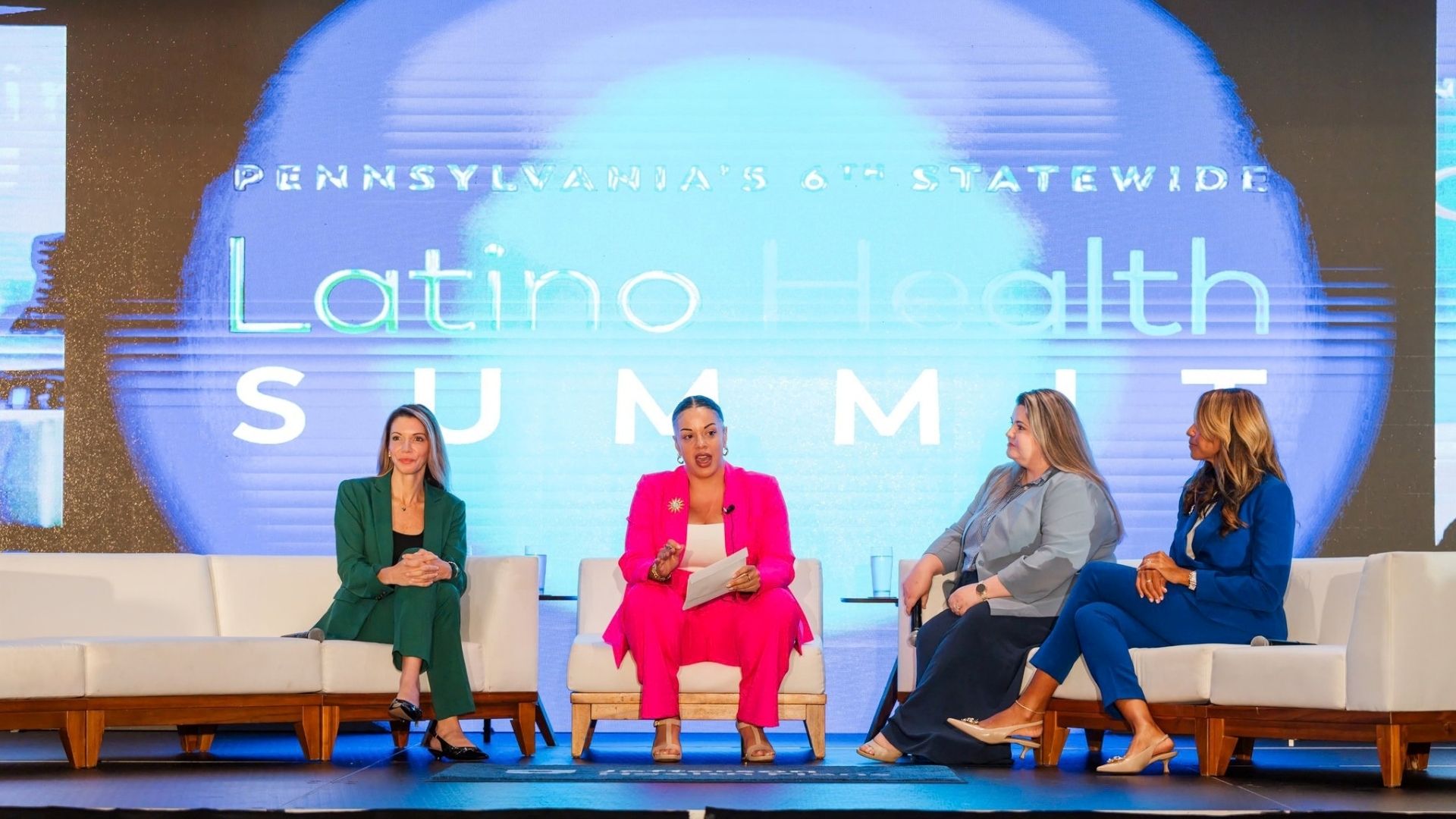 Keynote presentation and executive opening stage address at PA Latino Health Summit at Mohegan Pennsylvania in Wilkes-Barre PA