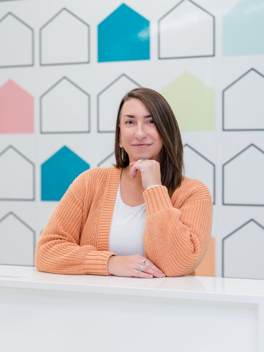 Smilehaus office manager and administrative lead team portrait